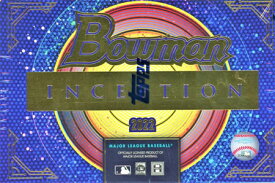 MLB 2022 TOPPS BOWMAN INCEPTION BASEBALL HOBBY BOX 2023年3月3日発売