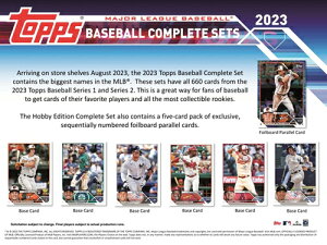 MLB 2023 TOPPS COMPLETE SETS HOBBY (���������j