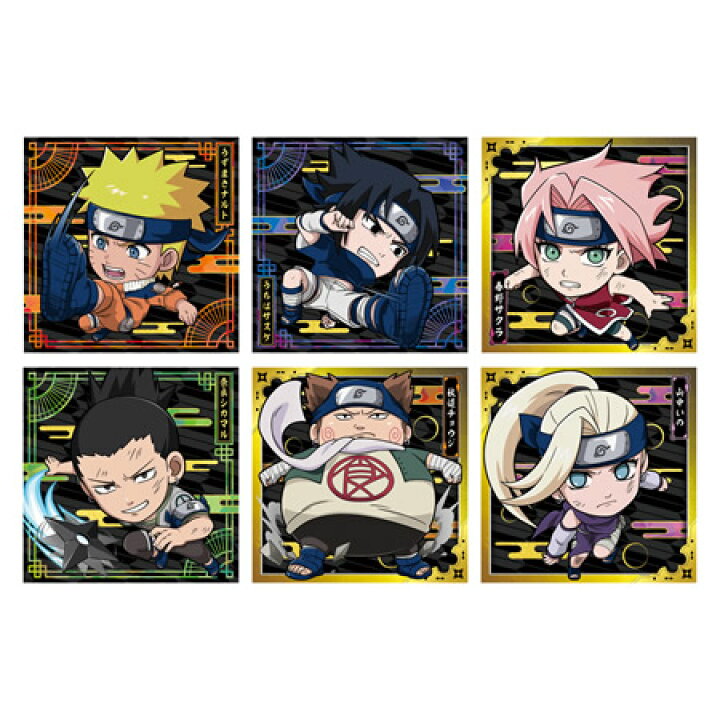 楽天市場】にふぉるめーしょん NARUTO-ナルト- 疾風伝 忍界シール 