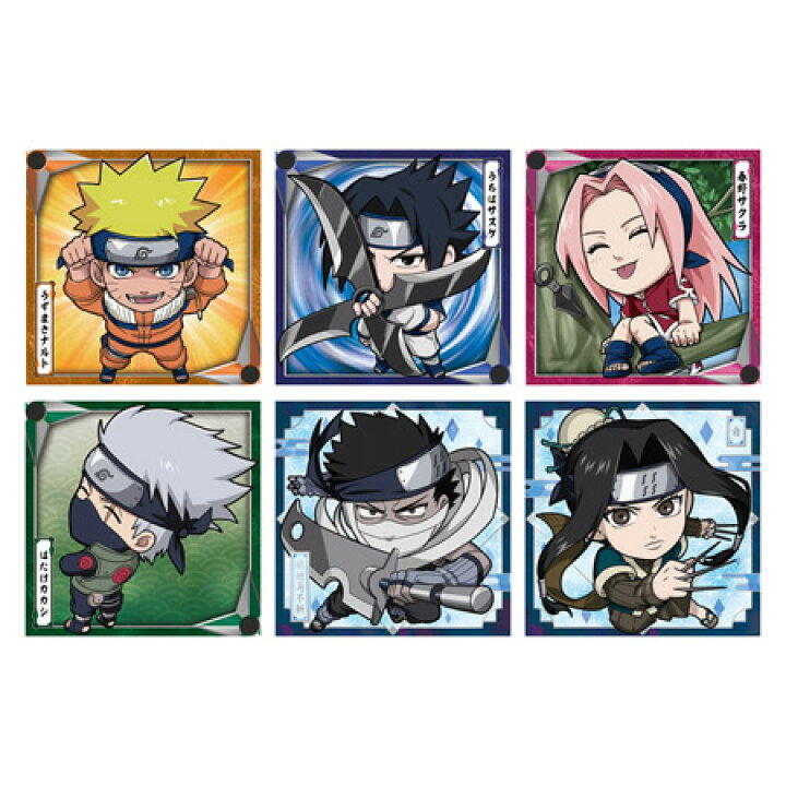 楽天市場】にふぉるめーしょん NARUTO-ナルト- 疾風伝 忍界シール 