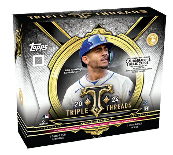 楽天市場】MLB 2024 TOPPS TRIPLE THREADS HOBBY BOX （送料無料 