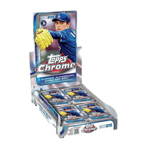 MLB 2025 TOPPS CHROME HOBBY BOXij