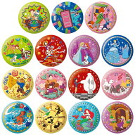 【再販予約】Disney Characters 刺繍缶バッジビスケット2 （食玩） BOX 2026年7月20日発売予定（16日から…