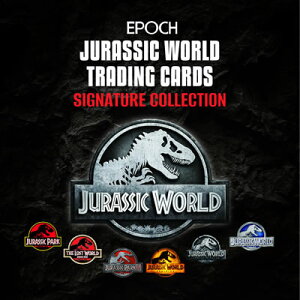 EPOCH JURASSIC WORLD TRADING CARDS SIGNATURE COLLECTION BOX�i���������j 2026�N3��14������