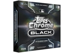 MLB 2026 TOPPS CHROME BLACK HOBBY BOX�i���������j