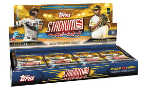 �i�\��j2026 TOPPS NPB �X�^�W�A���N���u �x�[�X�{�[���J�[�h BOX�i���������j 2026�N7��10������