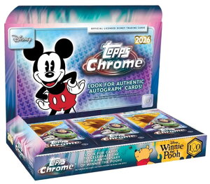 2026 TOPPS CHROME DISNEY HOBBY BOX�i���������j