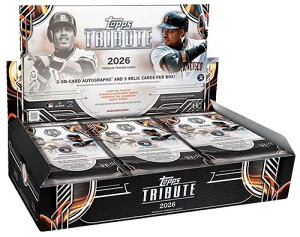 MLB 2026 TOPPS TRIBUTE HOBBY BOX�i���������j