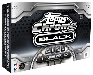 NBA 2025-26 TOPPS CHROME BLACK HOBBY BOX�i���������j