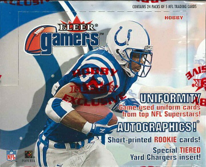 楽天市場】NFL 2000 FLEER GAMERS FOOTBALL HOBBY BOX : トレカ 