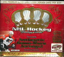 NHL 2001 CROWN ROYALE HOCKEY HOBBY BOX