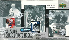 NHL 2001/2002 UPPER DECK ROOKIE UPDATE HOCKEY BOX