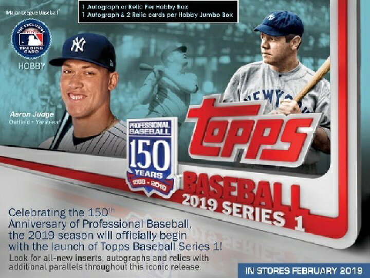 楽天市場】2シルバーパック付き MLB 2019 TOPPS SERIES 1 BASEBALL 