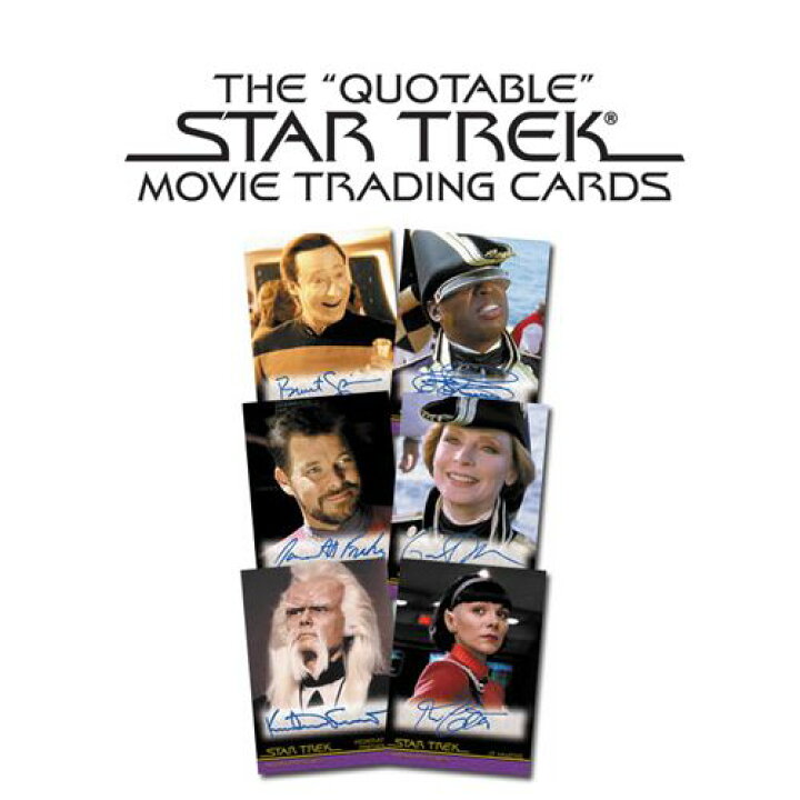 楽天市場 セール 劇場版スタートレック 名言 トレーディングカード The Quotable Startrek Movie トレカショップ二木 楽天市場 セール 劇場版スタートレック 名言 トレーディングカード The Quotable Startrek Movie トレカショップ二木