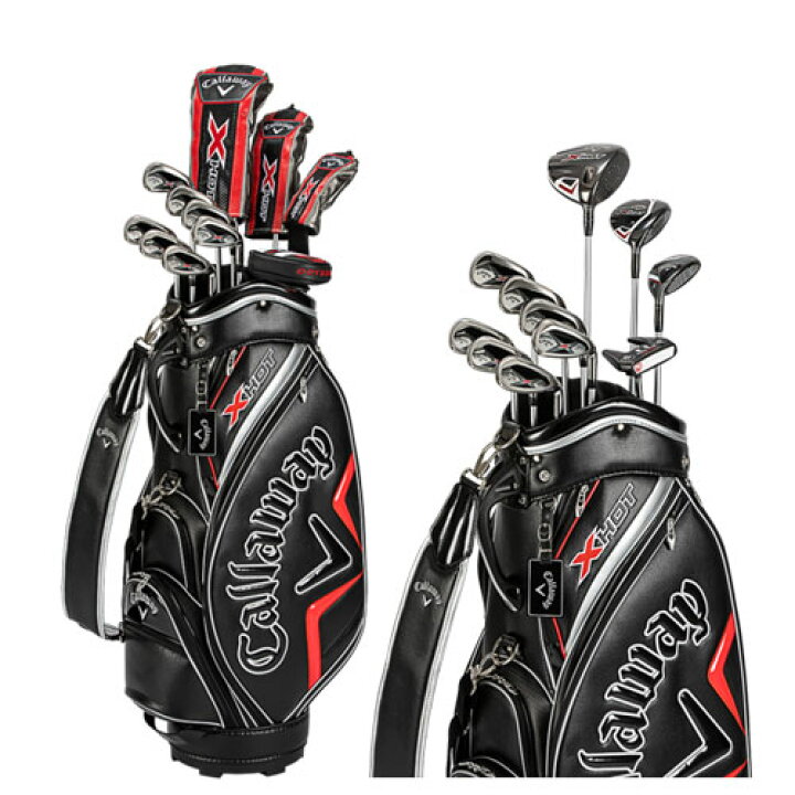 楽天市場】キャロウェイ（Callaway） Xホット クラブ11本セット R（W  