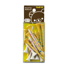 ライト LITE ウッドティー リラックマ 15本入り（ロング・ショート） T-28