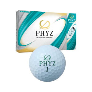 �u���a�X�g�� BRIDGESTONE GOLF PHYZ �{�[�� �p�[���O���[�� 1�_�[�X P9BX