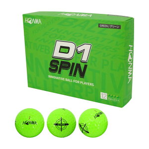 �{�ԃS���t HONMA HONMA D1 SPIN �{�[�� BT2301 �O���[�� 1�_�[�X