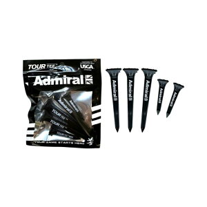 �A�h�~���� Admiral TOUR TEE�i5�{���j ADMG4AET-BLK 2024