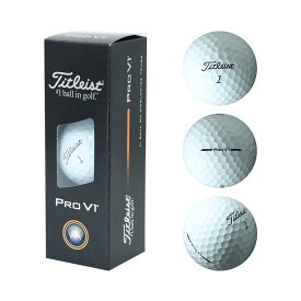 タイトリスト（Titleist） Pro V1 ボール （ローナンバー） ホワイト 1スリーブ(3個入) 2025