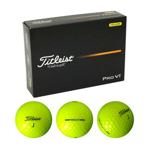 �^�C�g���X�g�iTitleist�j Pro V1 �{�[�� �C�G���[ 1�_�[�X 2025