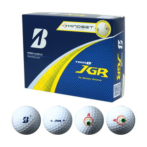 �u���a�X�g�� BRIDGESTONE GOLF TOUR B JGR �{�[�� (�z���C�g) �}�C���h�Z�b�g 1�_�[�X J5WXM 2025