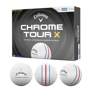 �L�����E�F�C Callaway CHROME TOUR X �g���v���E�g���b�N �{�[�� �z���C�g 1�_�[�X 2026