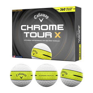 �L�����E�F�C Callaway CHROME TOUR X 360 �X�g���C�v �{�[�� �C�G���[ 1�_�[�X 2026