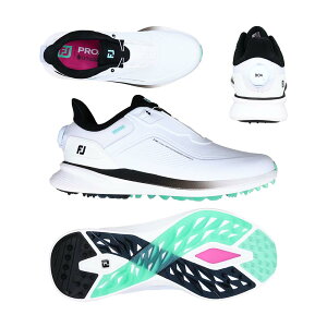 �t�b�g�W���C FOOTJOY �v��SL Boa �X�p�C�N���X�V���[�Y 56956 �z���C�g/�u���b�N 2026