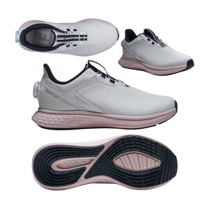 �t�b�g�W���C FOOTJOY FJ �p���X Boa �\�t�g�X�p�C�N���f�B�[�X�V���[�Y 93851 �z���C�g/�s���N 2026