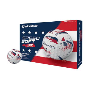 �e�[���[���C�h TaylorMade SPEEDSOFT INK �{�[�� USA �z���C�g 1�_�[�X M1036901 2026