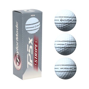 �e�[���[���C�h TaylorMade TP5x �X�g���C�v �{�[�� �z���C�g 1�X���[�u (3��) 2026
