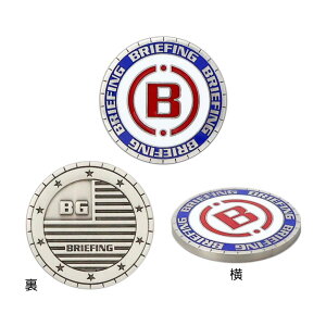 �u���[�t�B���O BRIEFING ENAMEL CIRCLE B MEDAL MARKER BRG261G30 2026