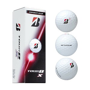 �u���a�X�g�� BRIDGESTONE GOLF TOUR B X �{�[�� �z���C�g�i�R�[�|���[�g�J���[�j 1�X���[�u(3��) B6CXJ 2026