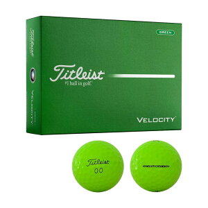 �^�C�g���X�g Titleist VELOCITY �{�[�� �O���[�� 1�_�[�X 2026