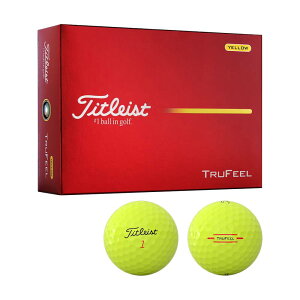 �^�C�g���X�g Titleist TRUFEEL �{�[�� �C�G���[ 1�_�[�X 2026