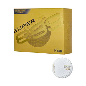 �v���M�A PRGR SUPER egg �{�[�� �z���C�g 1�_�[�X 2026