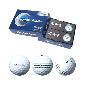 �e�[���[���C�h TaylorMade TP5 �p�[�t�H�[�}���X �X�g���C�v �{�[�� �z���C�g(6��) 2026