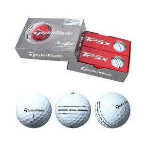 �e�[���[���C�h TaylorMade TP5x �p�[�t�H�[�}���X �X�g���C�v �{�[�� �z���C�g(6��) 2026