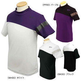 スリクソン（SRIXON） 半袖モックネックシャツ RGMTJA25NK メンズゴルフウェア 春夏モデル