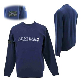 アドミラル（Admiral） アクティブトラッド クルーセーター ADMA413 メンズゴルフウェア 2024春夏