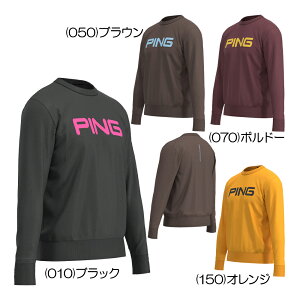 ピン(PING) クルーネックニットプルオーバー 621-5270903 メンズウェア 25 秋冬モデル