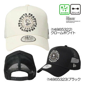 �j���[�G�� New Era 9FORTY A-Frame �g���b�J�[ Vintage PEANUTS GOLF Circle ���S �L���v 26�t�ă��f�� �w���j�Z�b�N�X�x
