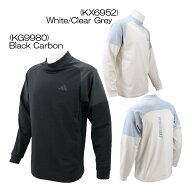 アディダス Adidas クライマウォーム バックロゴ モックネック長袖シャツ RD965 メンズウェア 26秋冬モデル