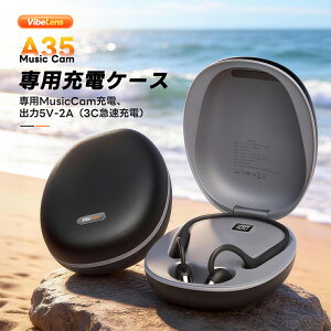 Vibelens A35 Music Cam��p�[�d�P�[�X�@�o��5V�[2A�i3C�}���[�d�jType-C LED�f�W�^���C���W�P�[�^�[