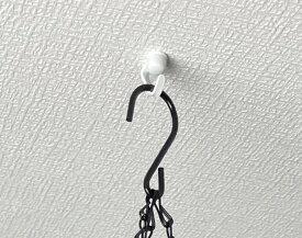 【メーカー直販】天井用 石膏ボード フック マジッククロス8 Jフック・セミトライアングル白 耐荷重2.7kg 壁穴小さい 壁掛け インテリア 賃貸 壁紙【日軽産業】