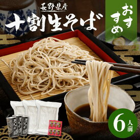 十割そば 母の日 信州そば 6人前 冬ギフト 長野県産十割生そばセット 10割 小麦粉不使用 信州そば そばギフト 10割そばギフト プレゼント 長野県産 石臼挽 冷凍 生そば 信州 蕎麦つゆ セット お取り寄せ 国産 八幡屋磯五郎 人気 節分そば