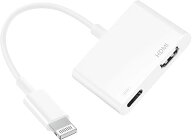 Lightning HDMI 変換アダプタ MFi認証 1080P フルHD 充電対応 映像音声同期 iPhone テレビ 接続