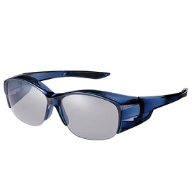 [スワンズ] サングラス メガネの上からかける オーバーグラス 偏光レンズモデル OG5-0051 SCLA スモーククリア 送料　無料
