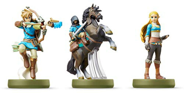 楽天市場】任天堂 amiibo ゼルダの伝説 ブレス オブ ザ ワイルド 3種 